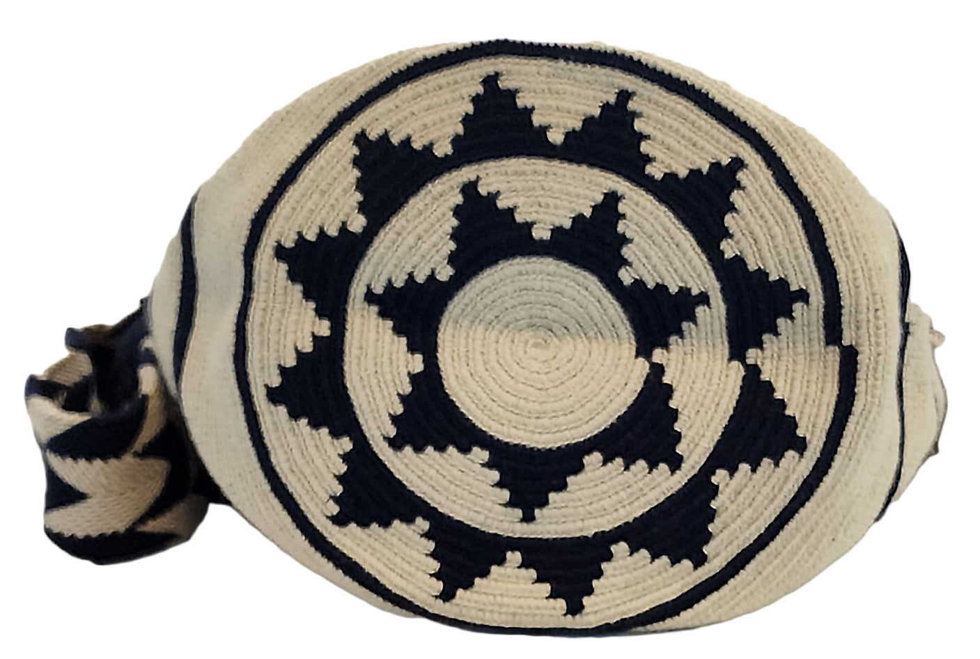 Tinsley Large Handmade Crochet Wayuu Mochila Bag - Wuitusu