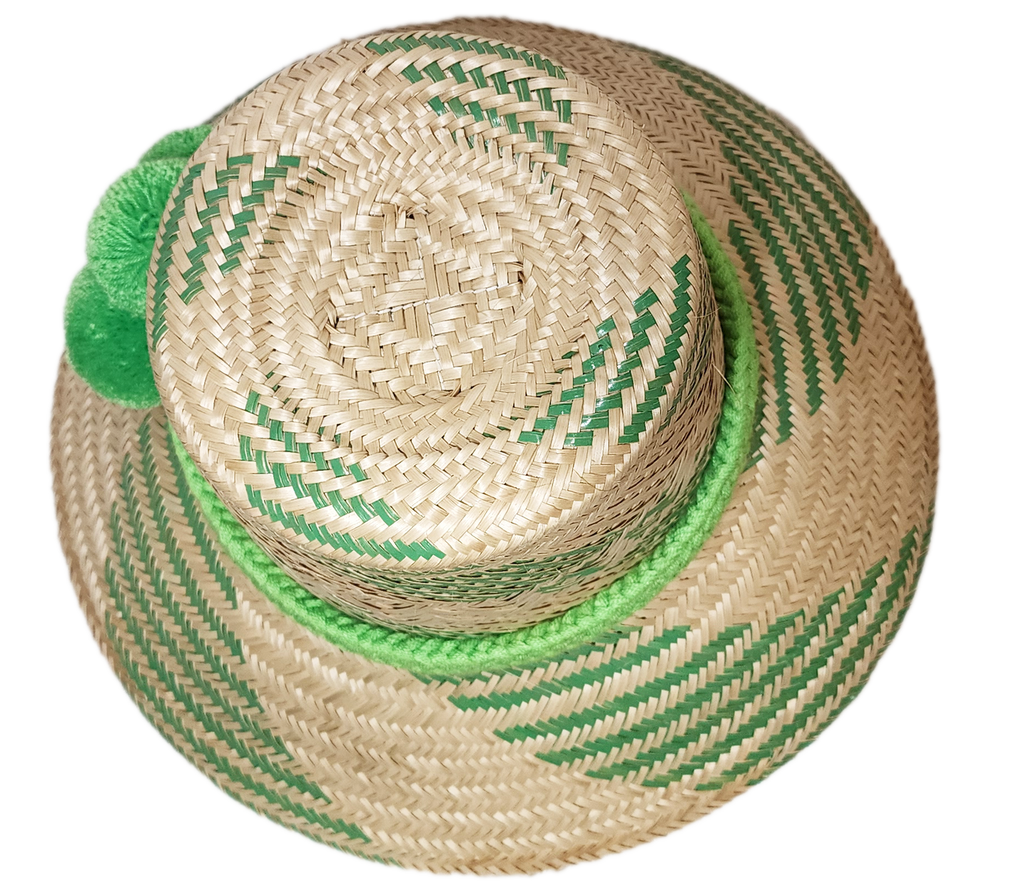 Angel Handmade Wayuu Hat top