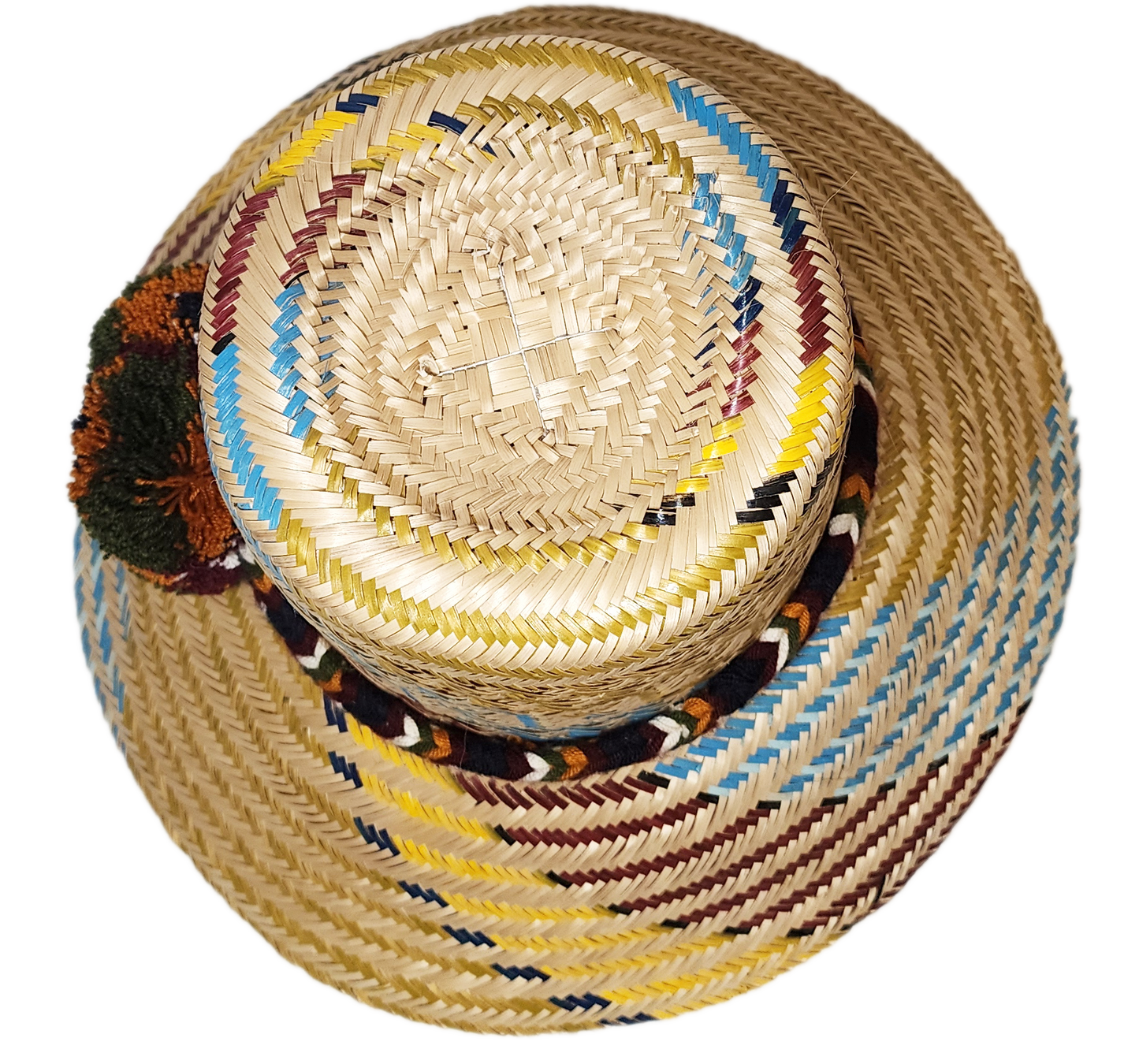 Annalise Handmade Wayuu Hat top