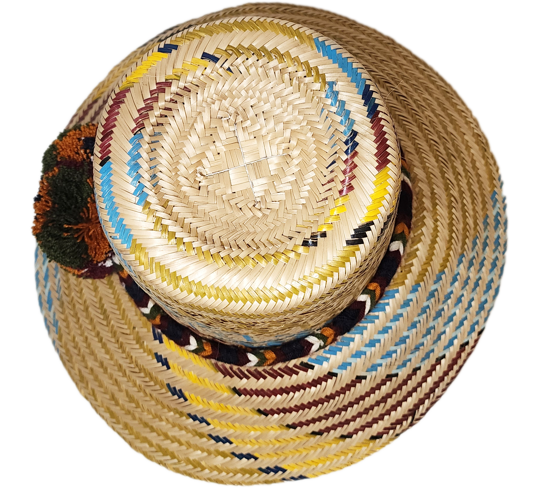 Annalise Handmade Wayuu Hat top