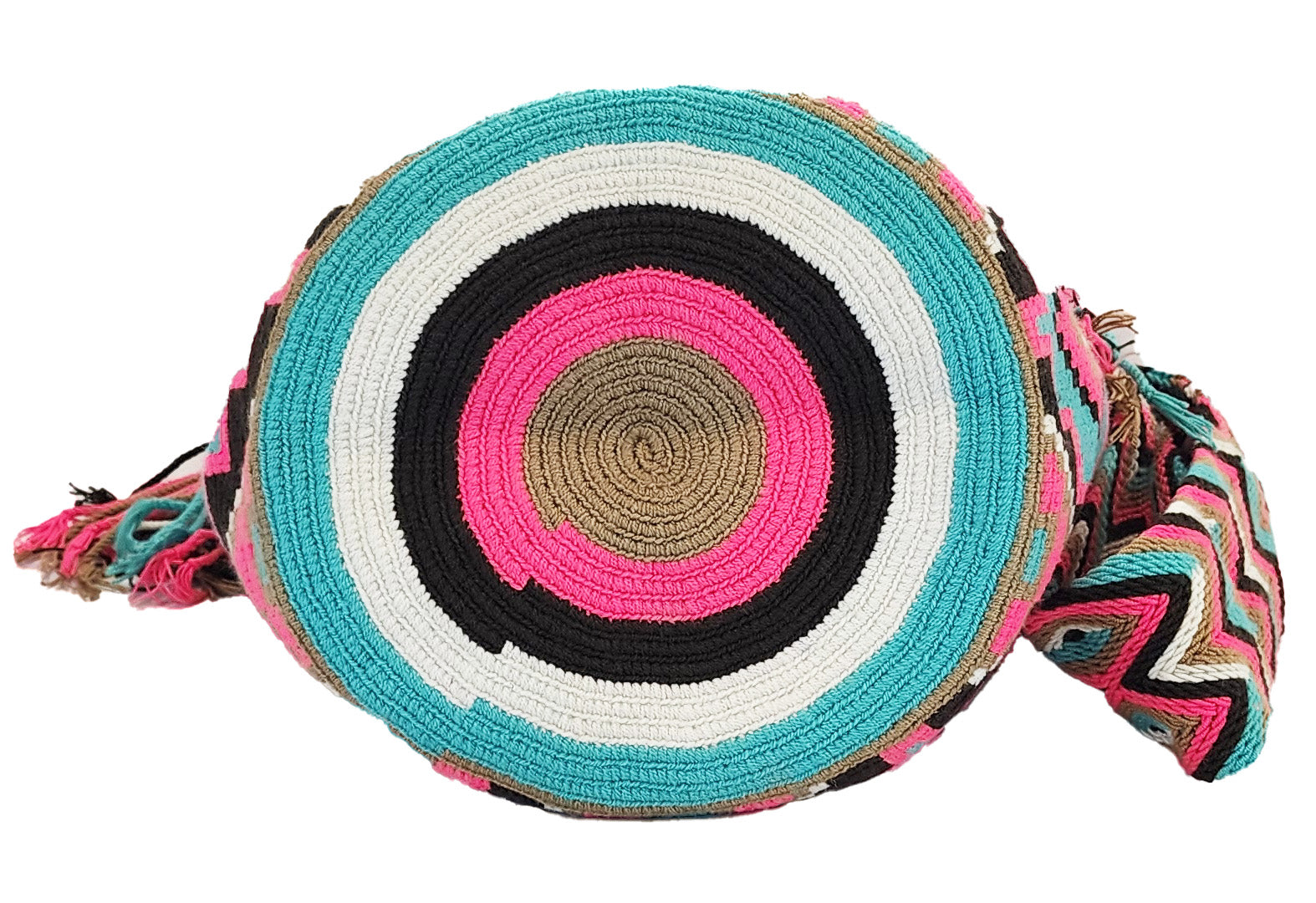 Bailee Large Handmade Wayuu Mochila bag bottom