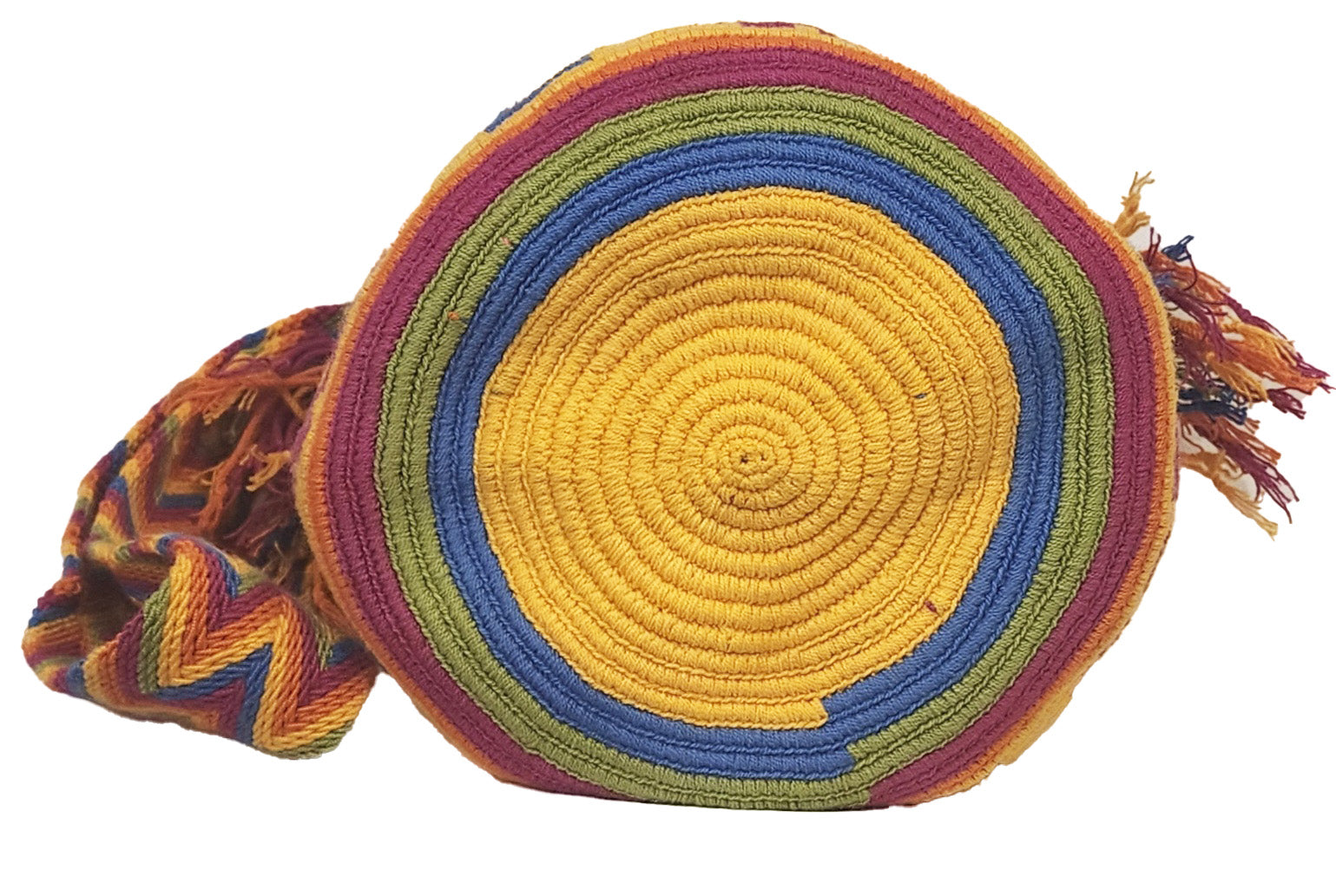 Leanna Large Handmade Crochet Wayuu Mochila Bag - Wuitusu