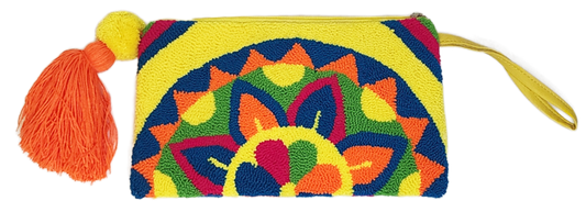 Alexandra Handmade Wayuu Punch-needle Clutch - Wuitusu