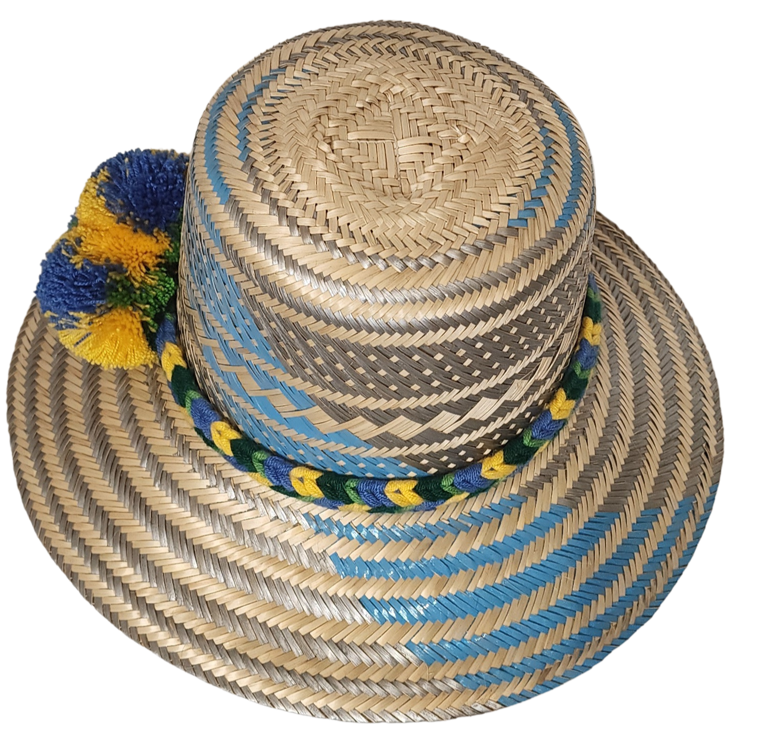 Olive Handmade Wayuu Hat - Wuitusu