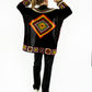 Giselle  Handmade Crochet Cardigan with Granny Square Design - Wuitusu