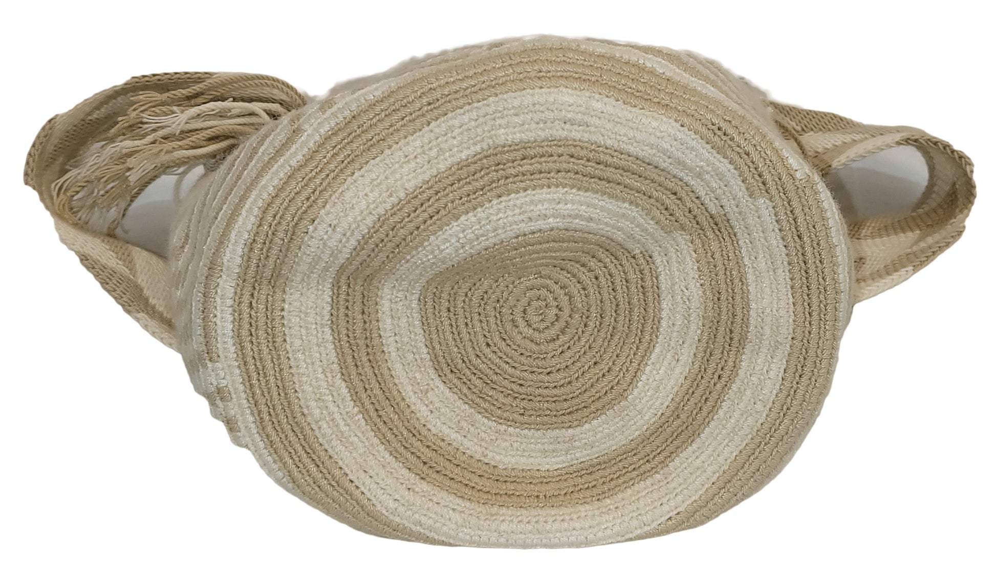 Melina Large Handmade Crochet Wayuu Mochila Bag - Wuitusu-bottom