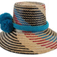 piper handmade wayuu hat side view