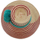 natalia handmade wayuu hat top view