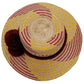 ruby handmade wayuu hat top view