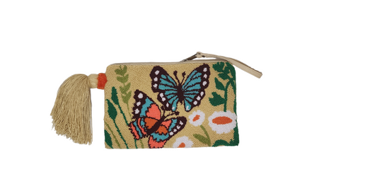 Hanna Handmade Wayuu Punch-needle Clutch - Wuitusu