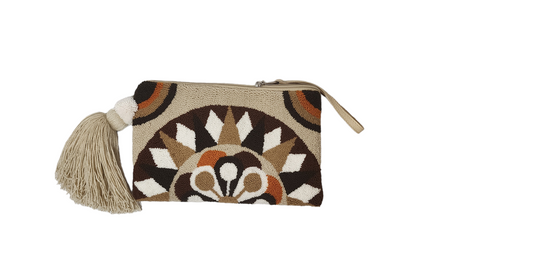 Erin Handmade Wayuu Punch-needle Clutch - Wuitusu