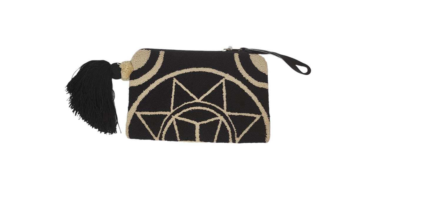 Alora Handmade Wayuu Punch-needle Clutch