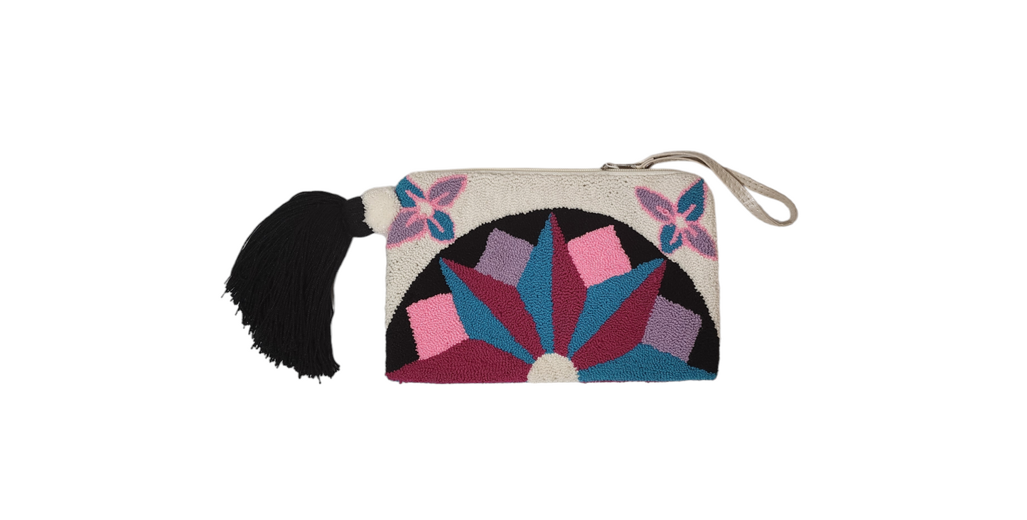 Chloe Handmade Wayuu Punch-needle Clutch