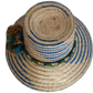 Wayuu handmade hat with adjustable fit and earthy colorful details