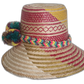 Bohemian Wayuu Hat in natural straw with vibrant accents and artisan design