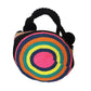 Artisan handmade Wayuu crochet bag in multicolor design
