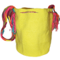 "Colorful handmade crochet bags by Wayuu women, showcasing vibrant bohemian patterns and artisanal craftsmanship."