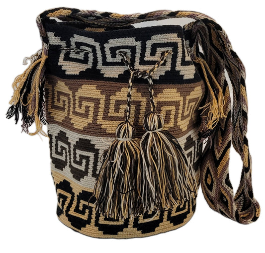 Aniyah Large Handmade Wayuu Mochila bag