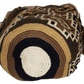 "Colorful handmade crochet Wayuu bag featuring geometric patterns, made by indigenous artisans, adjustable for shoulder or cr