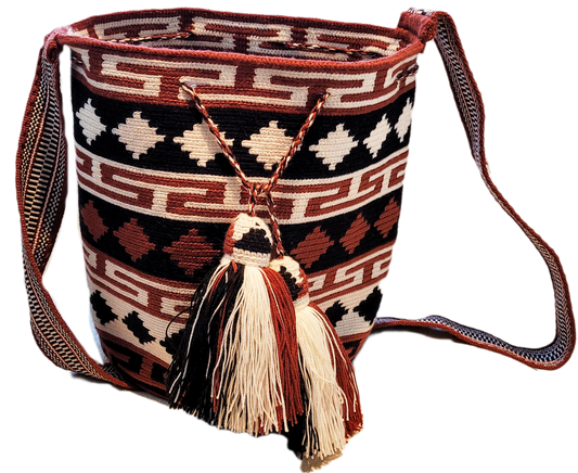 Daniela Large Handmade Wayuu Mochila Bag