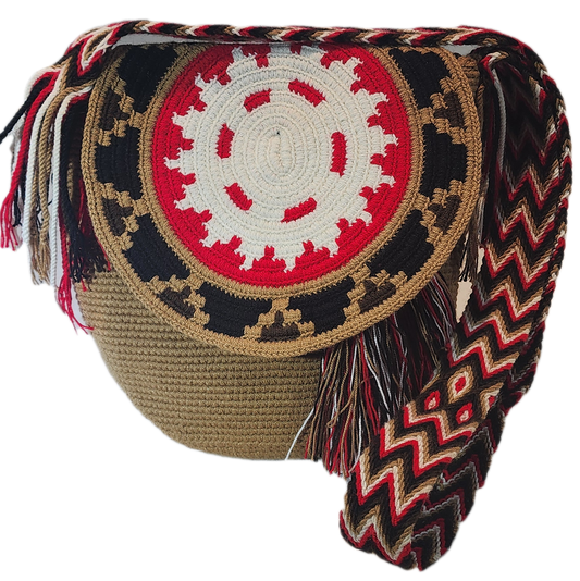Mariah Medium Crochet Purse with Lid