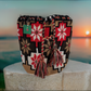 "Colorful Wayuu mochila crochet bag by Wuitusu, handcrafted without metal parts, showcasing traditional patterns and craftsma