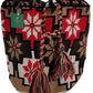 "Colorful Wayuu mochila crochet bag by Wuitusu, handcrafted without metal parts, showcasing traditional patterns and craftsma