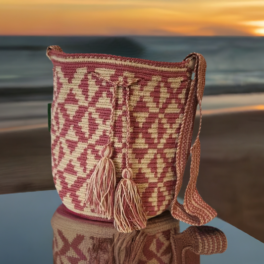 Ariya Medium Handmade Crochet Handbag - Wuitusu