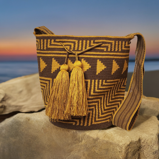 Wrenley Handmade Wayuu Mochila bag - Wuitusu