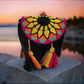 Louise Large Crochet Wayuu Backpack - Wuitusu