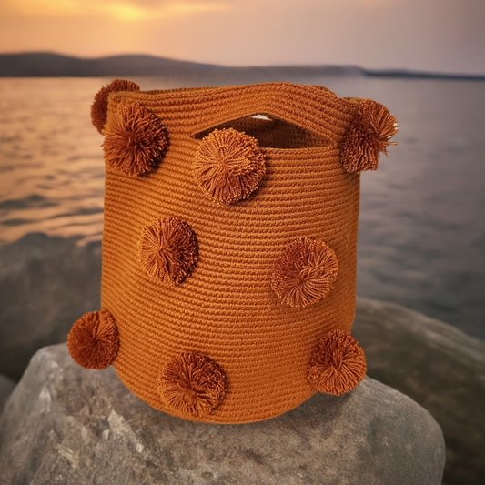 Jaliyah Medium Handmade Crochet Handbag - Wuitusu