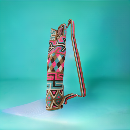 Clara  Handmade Wayuu Yoga Mat Holder - Wuitusu