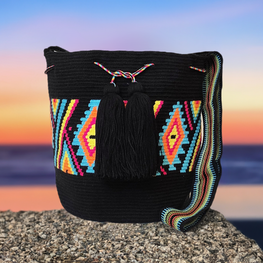 Barbara Handmade Wayuu Mochila bag - Wuitusu
