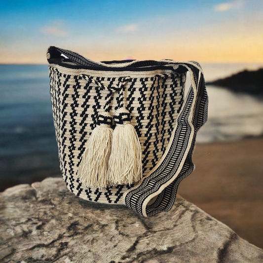 Flora Handmade Wayuu Mochila Bag - Wuitusu