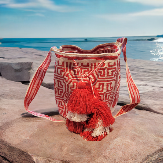 Lauren Handmade Wayuu Mochila Bag - Wuitusu
