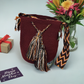 Rosie Unicolor Large Handmade Wayuu Mochila Bag - Wuitusu