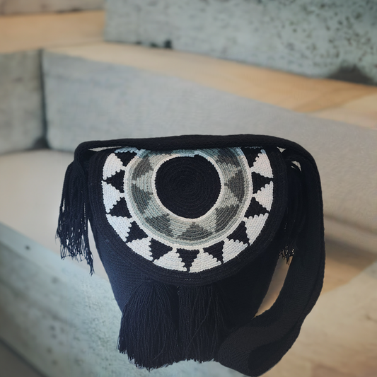 Juliet Medium Crochet Purse with flap - a perfect gift for her