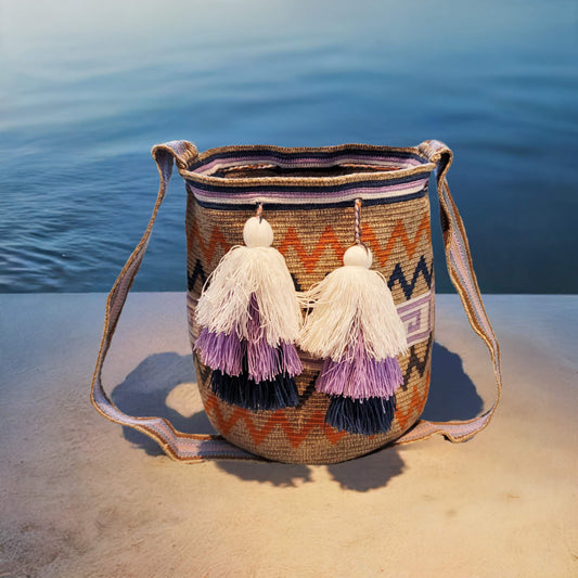 Brooke Handmade Wayuu Mochila Bag - Wuitusu