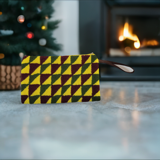 Kara Handmade Wayuu Punch-needle Clutch