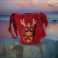 Livia Large Wayuu Bag with Applique Year of the Dragon