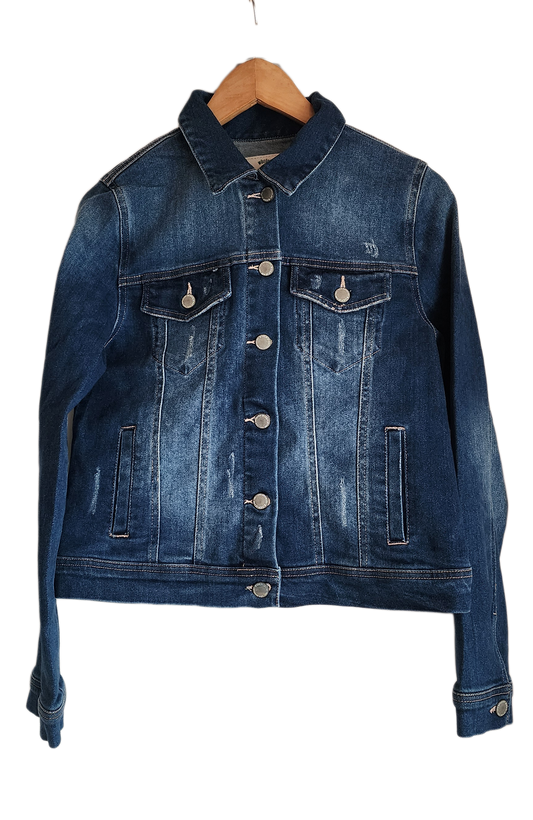 Michaela Denim Jacket with Handmade Eye(S)