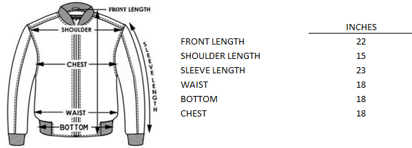 Measurements "Handcrafted denim jacket with colorful punch needle embroidery on the back, showcasing unique Wayuu-inspired patterns and fa