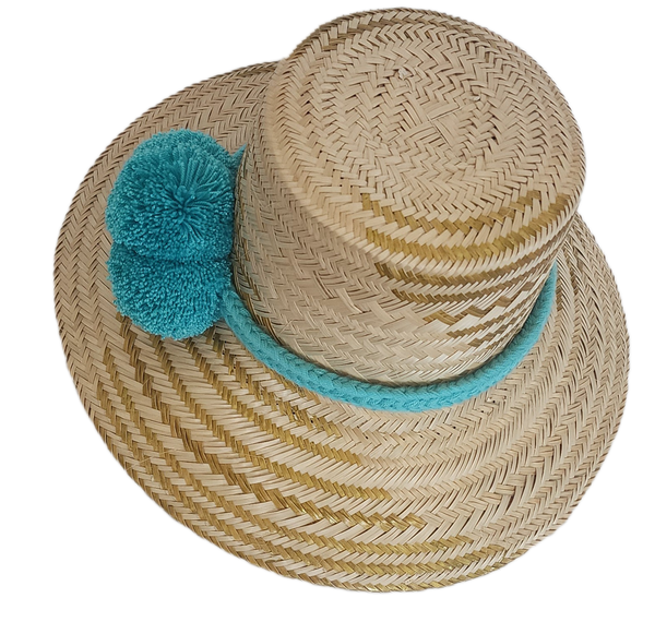 Handmade Wayuu Hat - Artisan Iraca Palm Fiber Hats