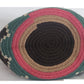 Unique bohemian Wayuu bag with adjustable strap and tassel accents