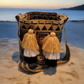 "Handmade Paleteada Crochet Wayuu Bag featuring colorful patterns and intricate designs, crafted by Wuitusu artisans."