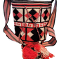"Handmade Paleteada Wayuu crochet bag, colorful and bohemian, crafted by Colombian and Venezuelan artisans."