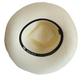 Lightweight handmade straw hat with timeless design.