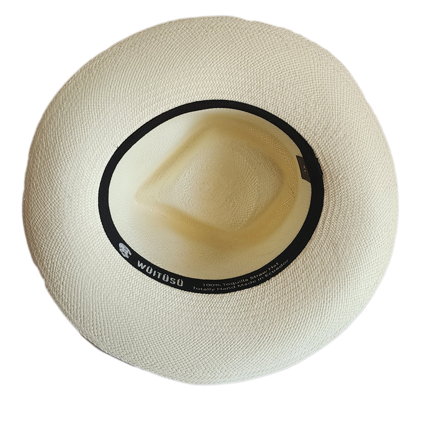 Lightweight handmade straw hat with timeless design.