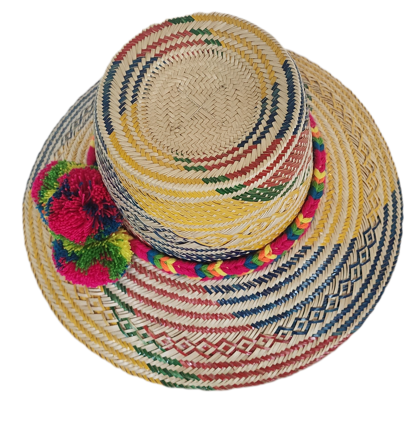 Handcrafted hat with soul, perfect as a summer straw hat and loved for its designer straw hat flair.
