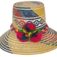 Handcrafted hat with soul, perfect as a summer straw hat and loved for its designer straw hat flair.
